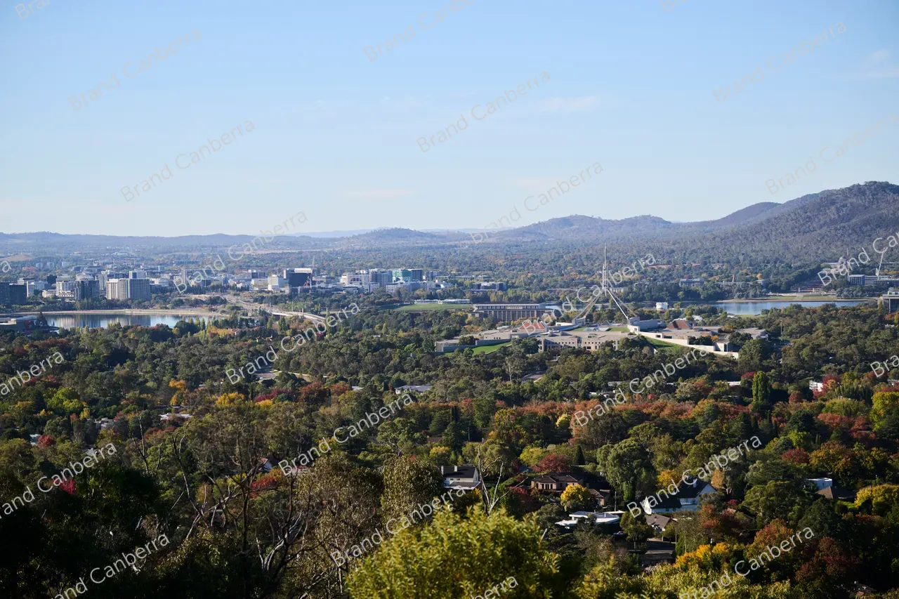 The view from Red Hill in Canberra's inner south (2)