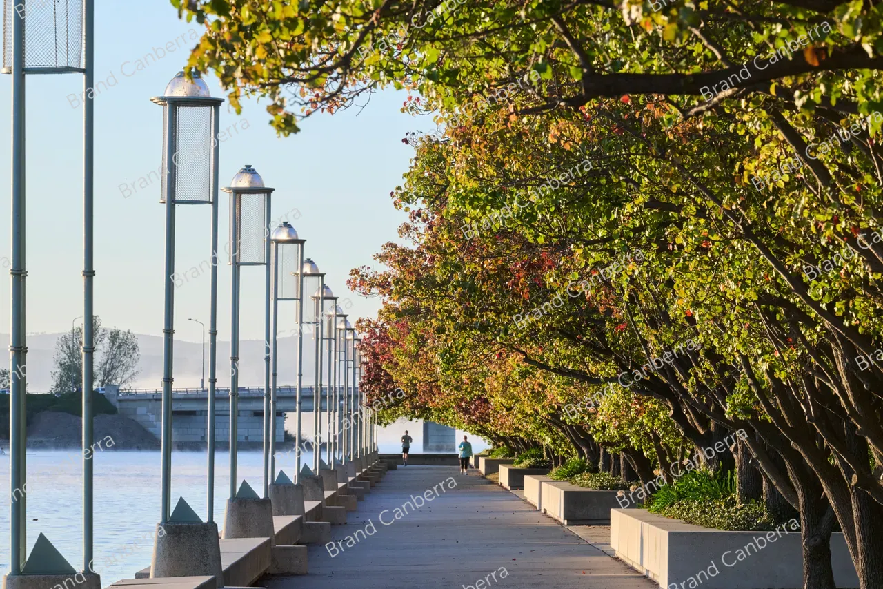Sunrise scene at Lake Burley Griffin (9)