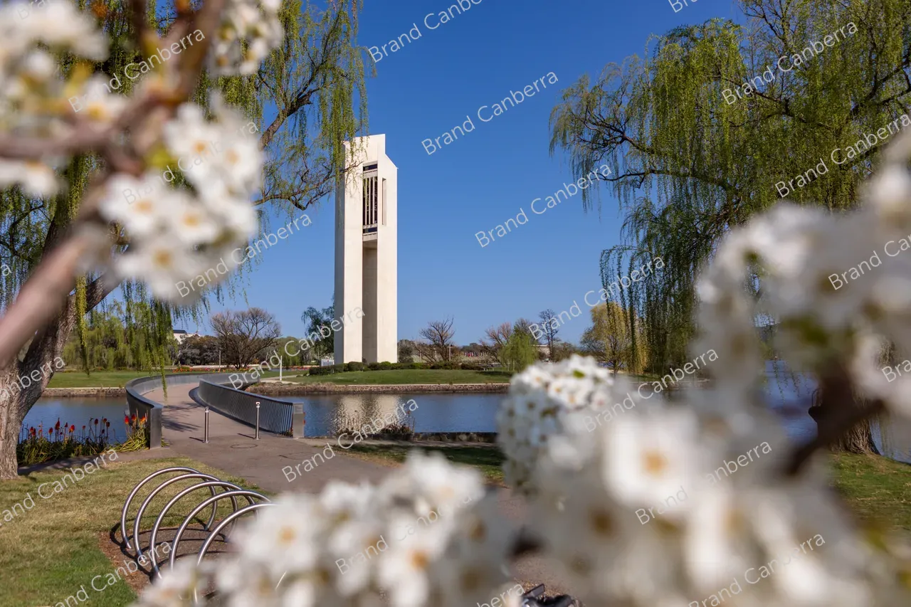 National Carillion on Queen Elizabeth II Island on Canberra's Lake Burley Griffin (1)