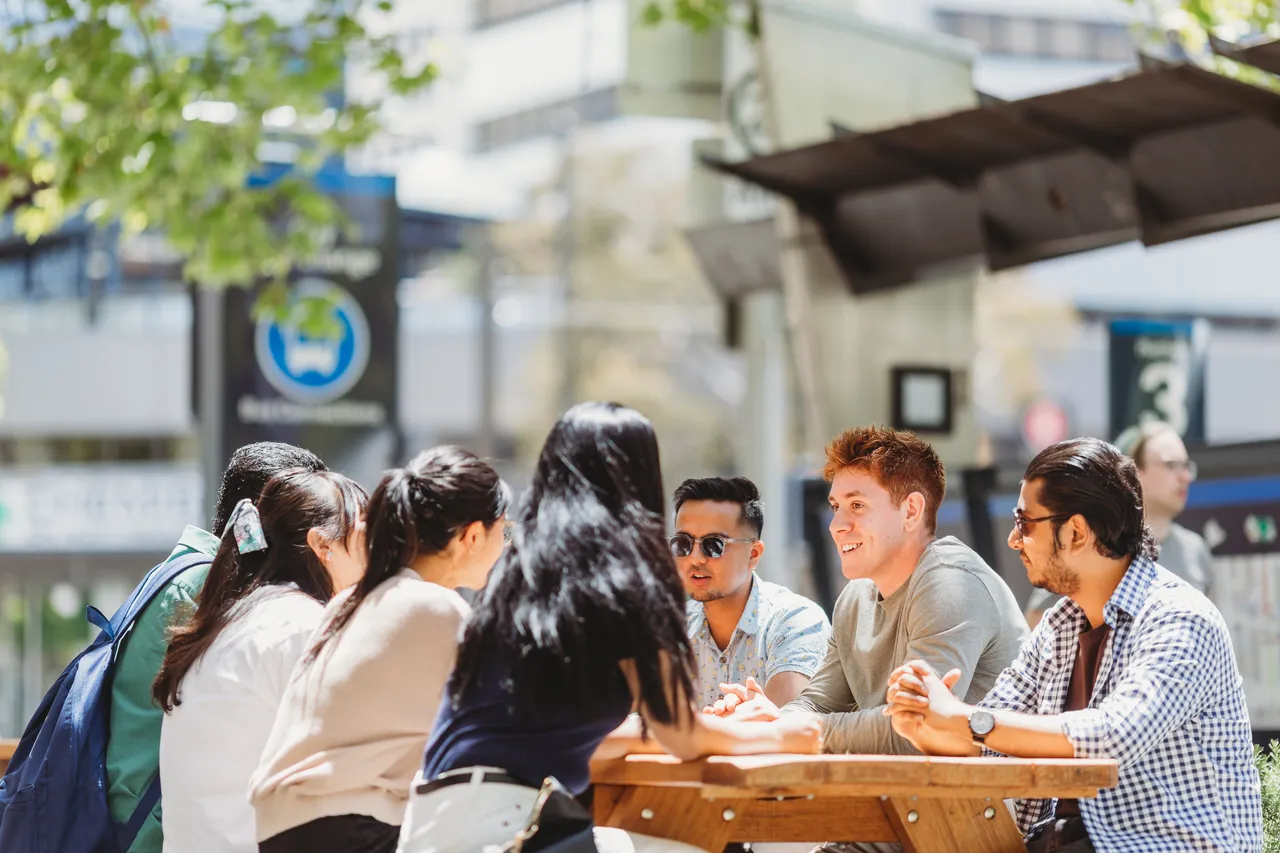 Students at Brew Nation - 100867