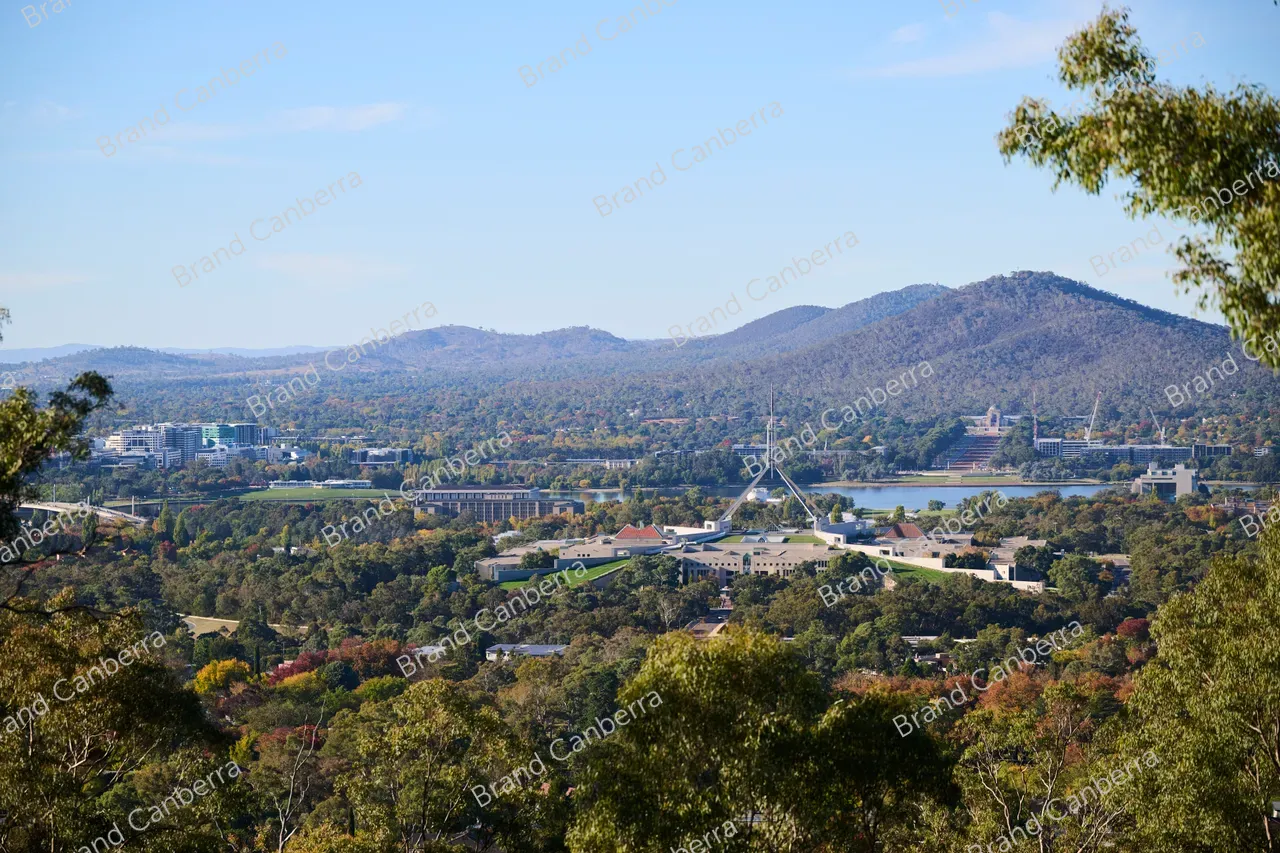 The view from Red Hill in Canberra's inner south (1)