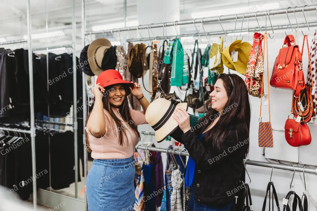 Students shopping at Goodbyes in Braddon (5)