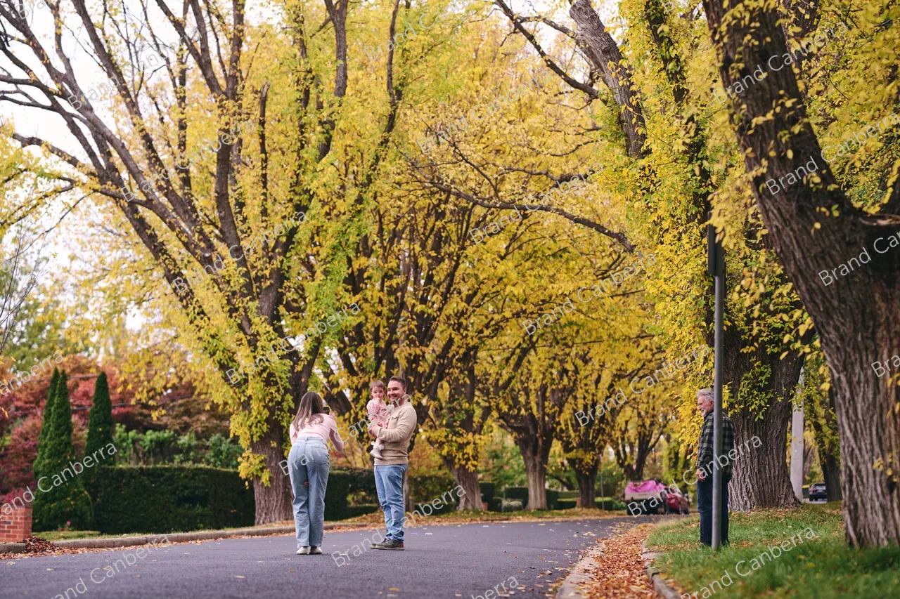 Autumn streets in the inner south in Canberra, Grant Cres Griffith (7)