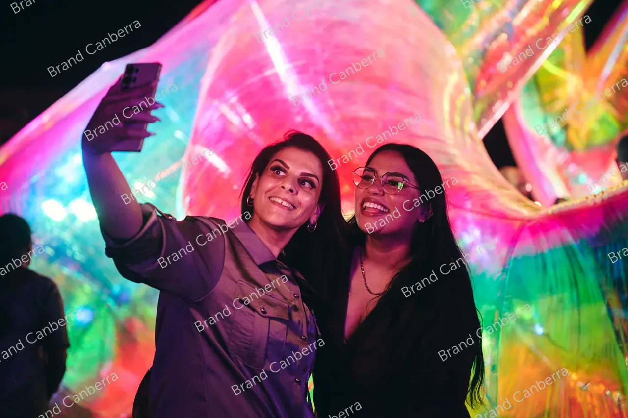 People at Enlighten Festival (4)