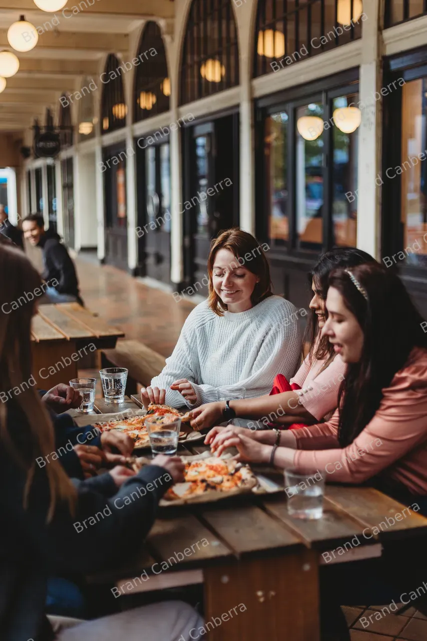 Students gathering at Verity Lane Market in City Centre (2)