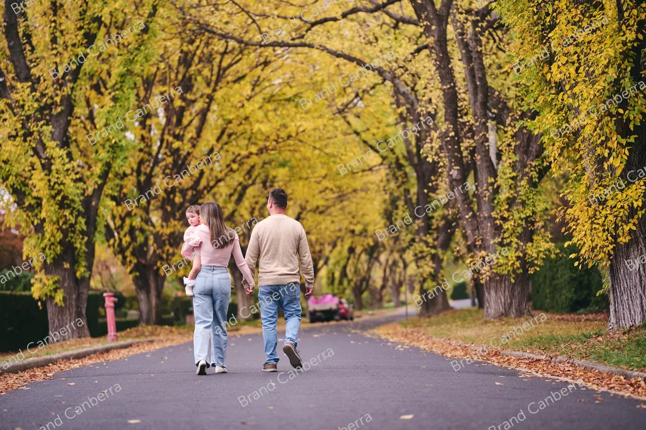 Autumn streets in the inner south in Canberra, Grant Cres Griffith (8)