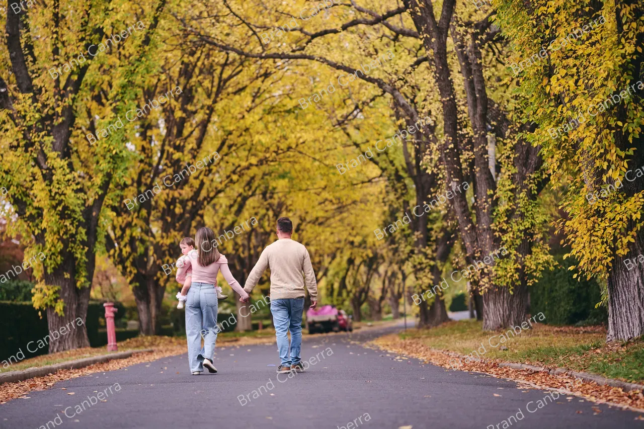 Autumn streets in the inner south in Canberra, Grant Cres Griffith (9)