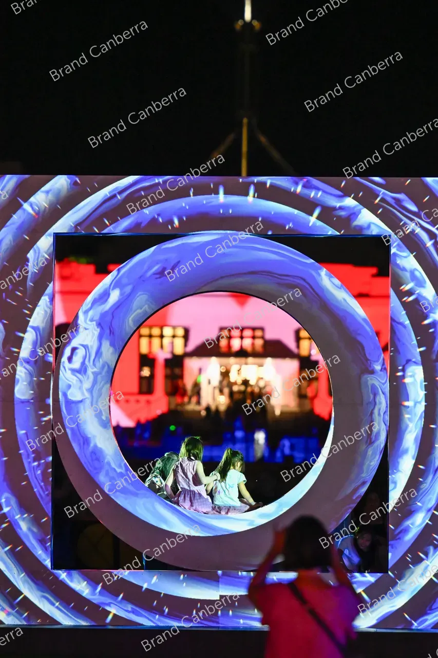Stargate installation by Chalk River Labs at Enlighten Festival (1)