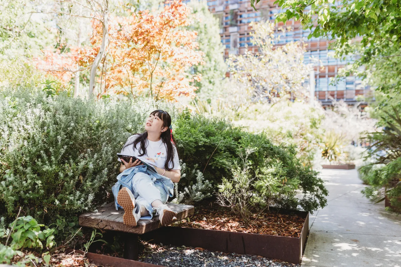 Students in New Acton - 100742