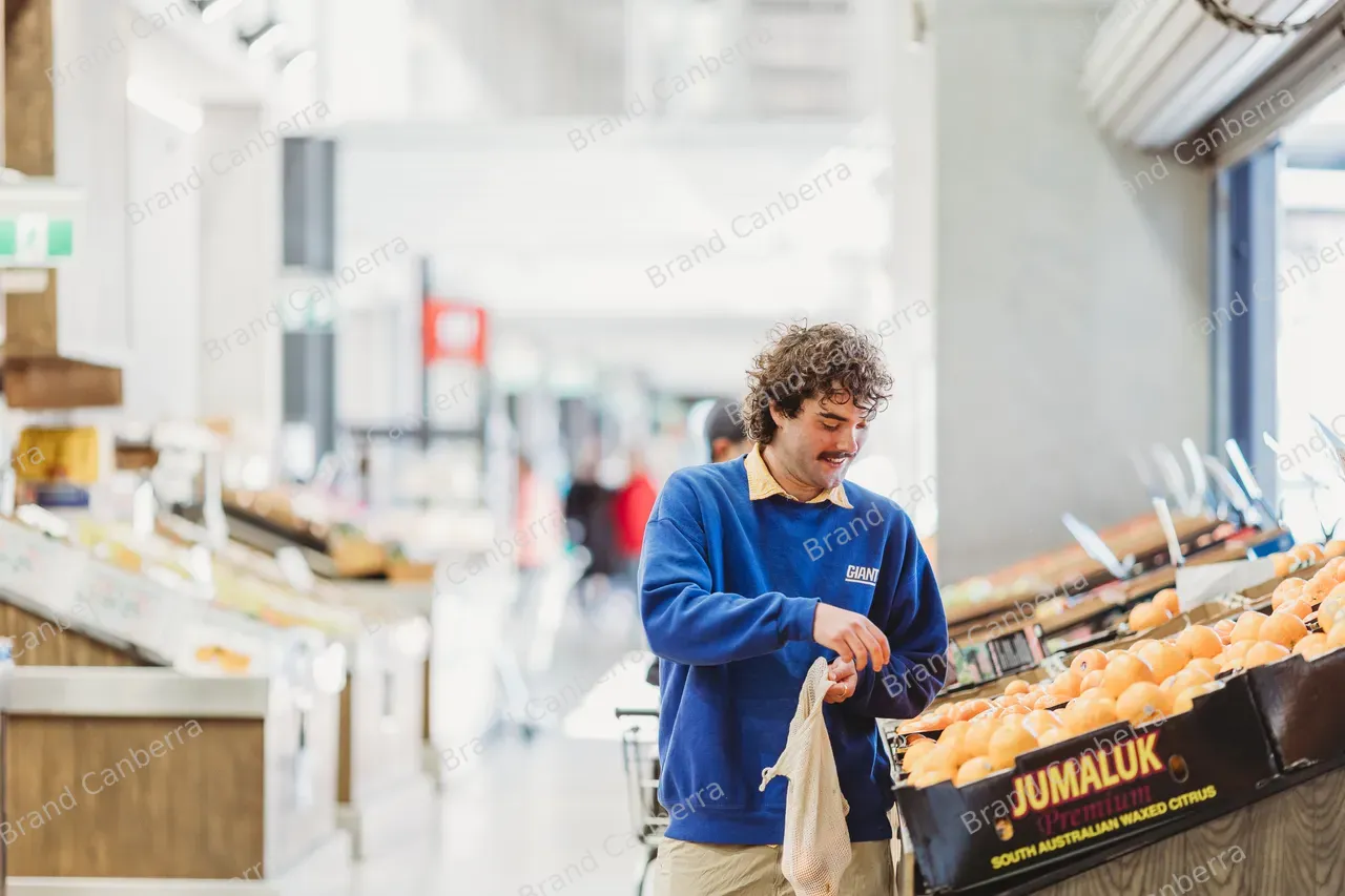 Students shopping at Fyshwick Fresh Food Markets (7)