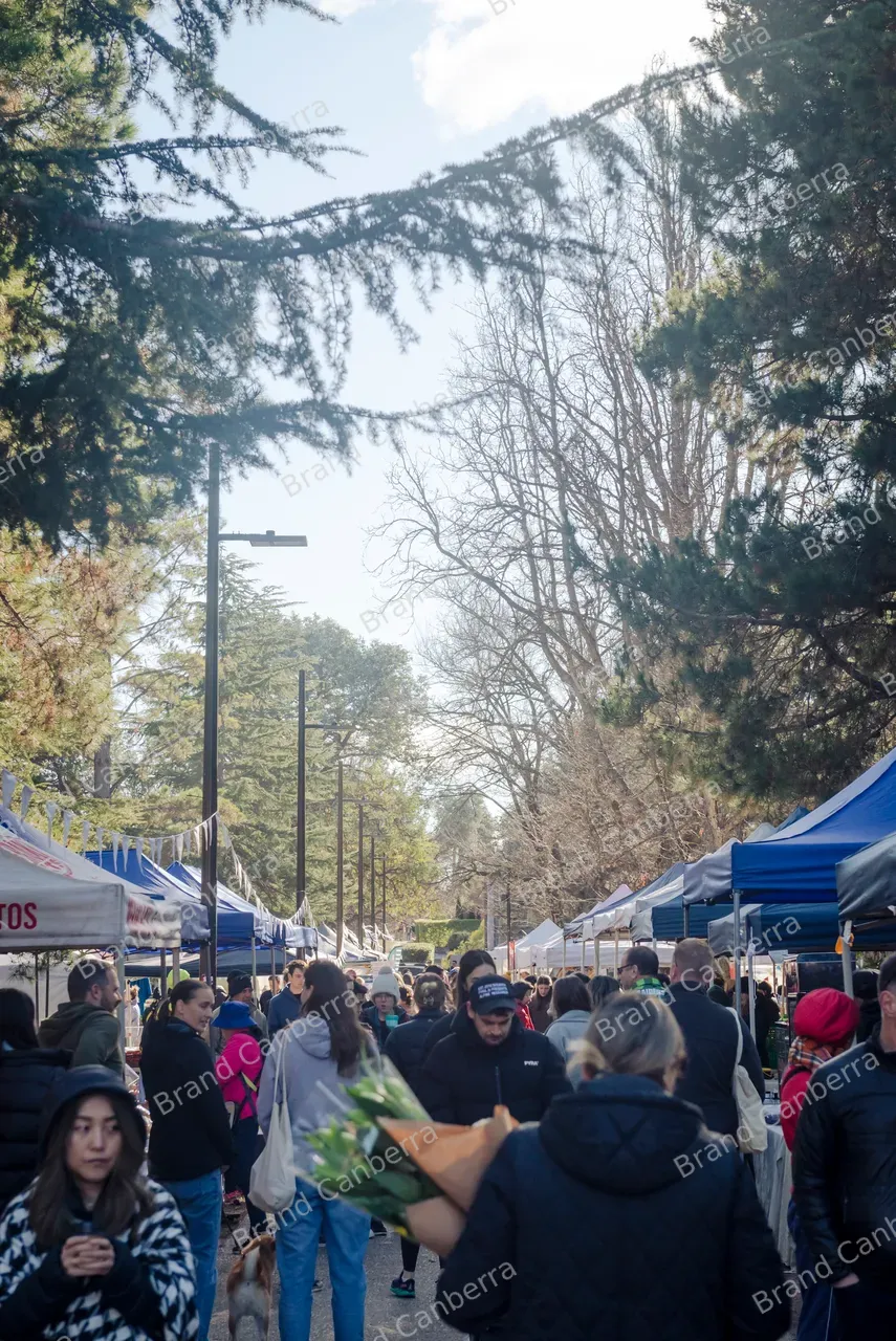 Haig Park Village Markets in Braddon