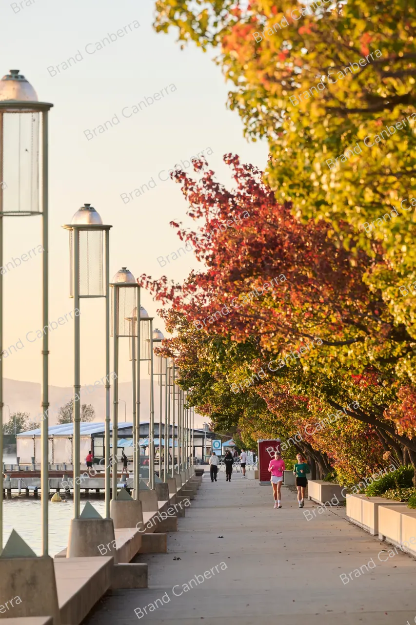 Sunrise scene at Lake Burley Griffin (3)