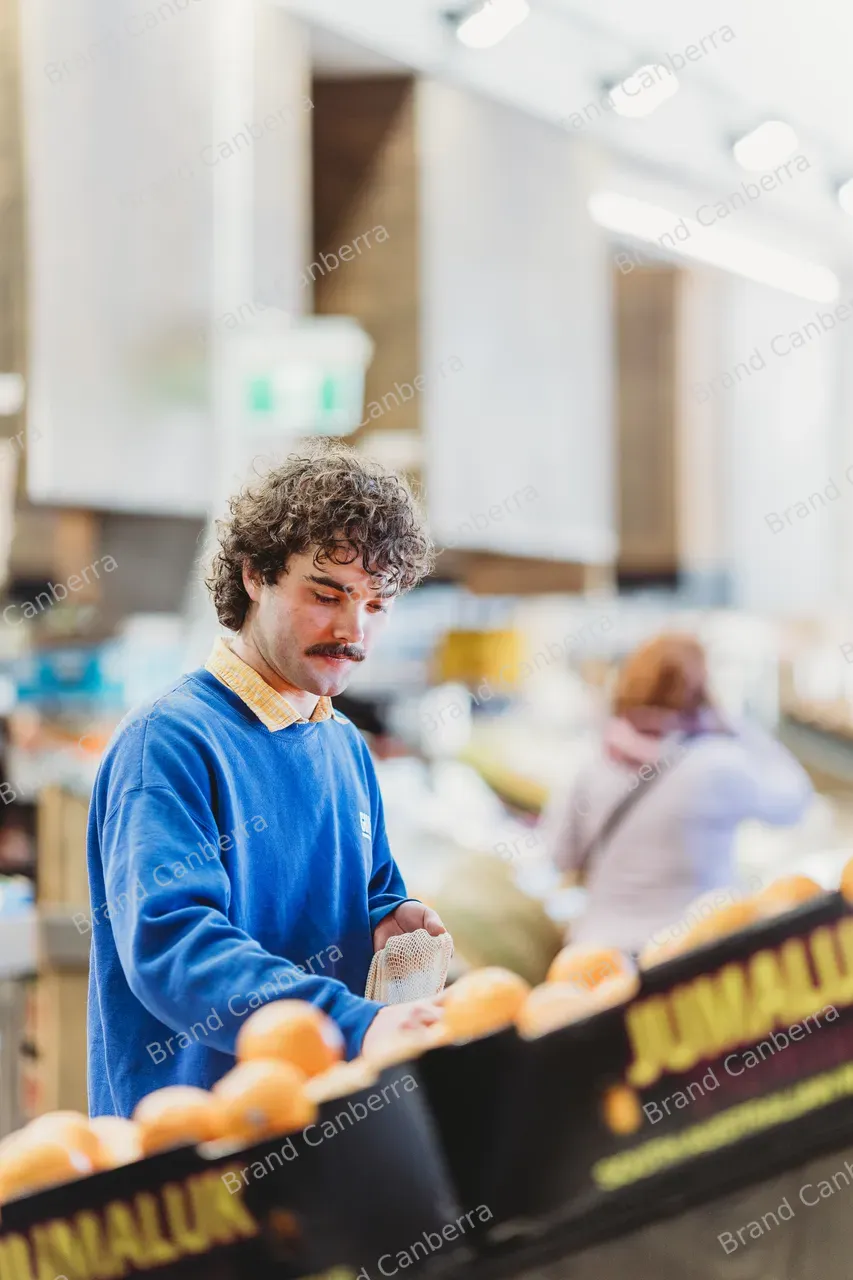 Students shopping at Fyshwick Fresh Food Markets (12)