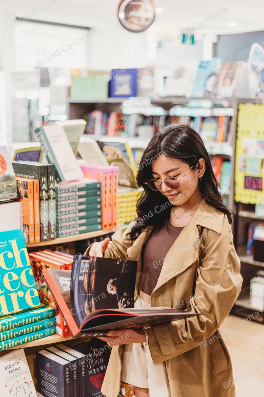 Students shopping in The Book Cow in Kingston (4)