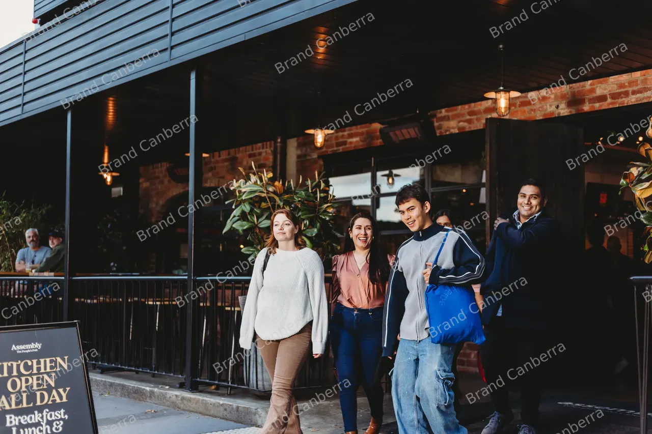 Students at Assembly Pub in Braddon (4)