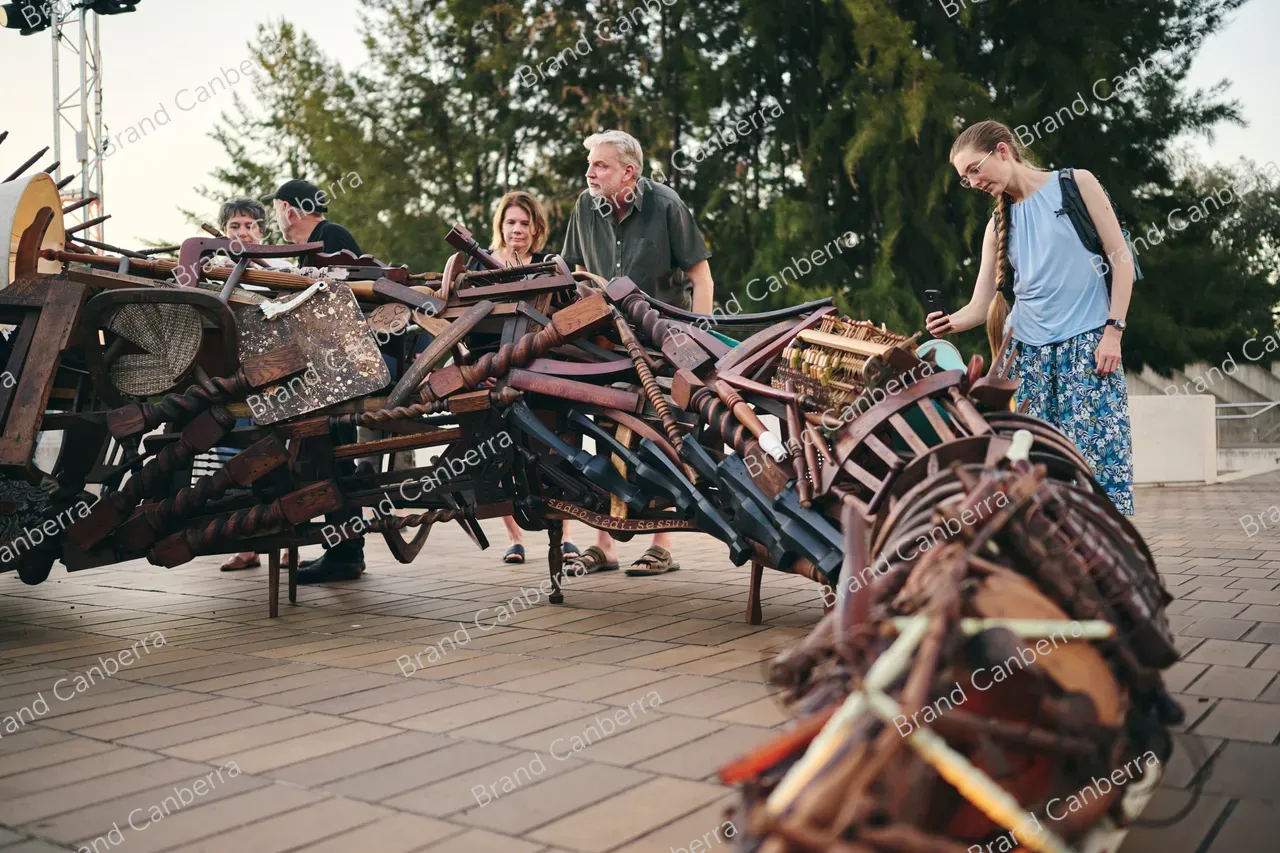 Morphology installation by Everett Creative and Built-in Kind at Enlighten Festival (4)