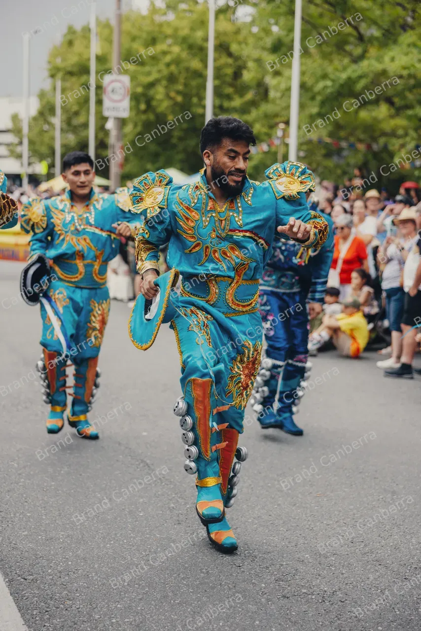 Bolivia Marka in the Smartraveller Parade at National Multicultural Festival (38)