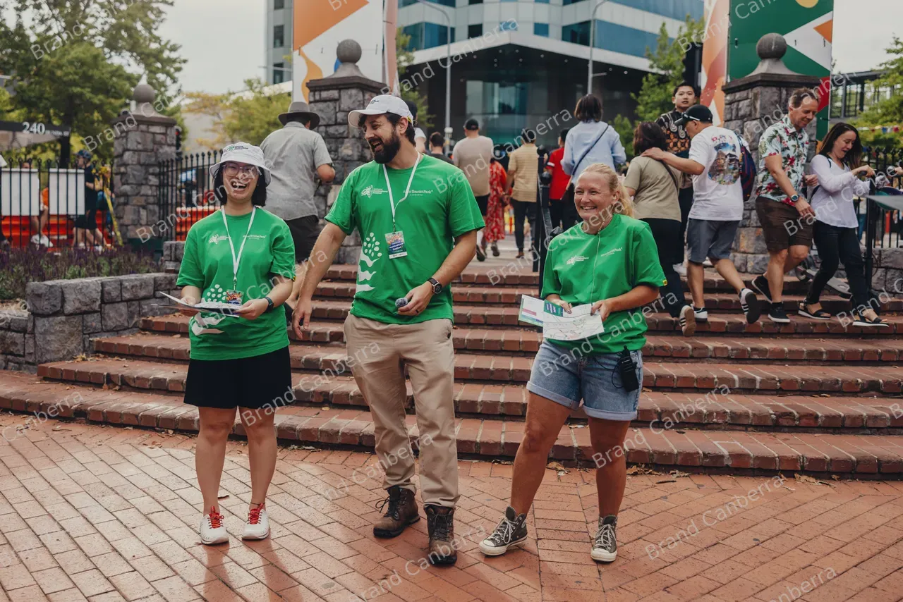 Volunteers at National Multicultural Festival (2)