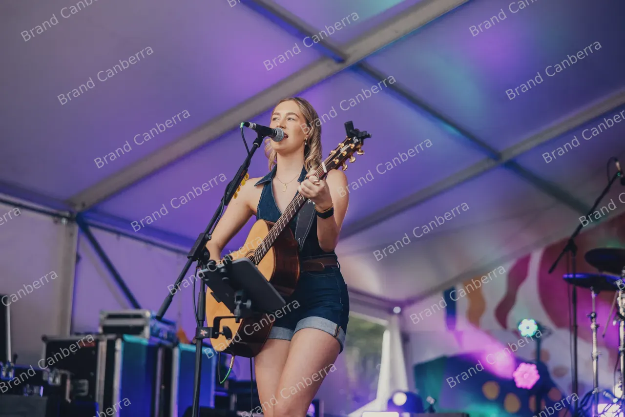 Performer Imogen Hall at National Multicultural Festival (16)