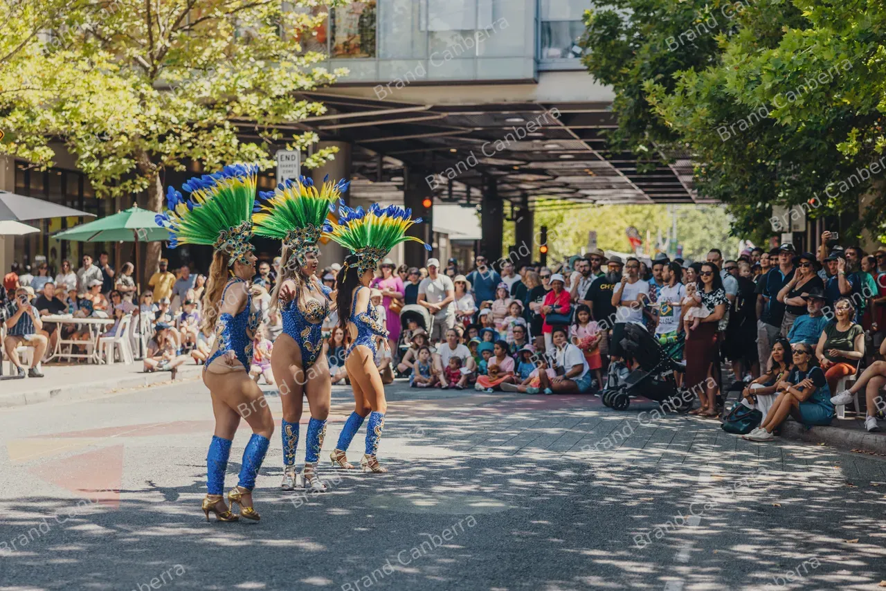 Performers So Samba at National Multicultural Festival (17)