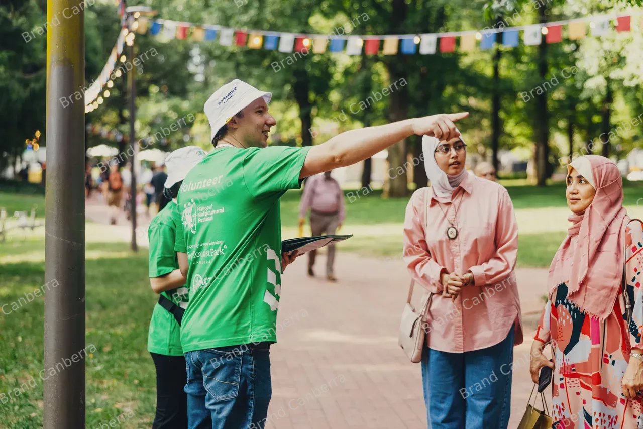 Volunteers at National Multicultural Festival (5)
