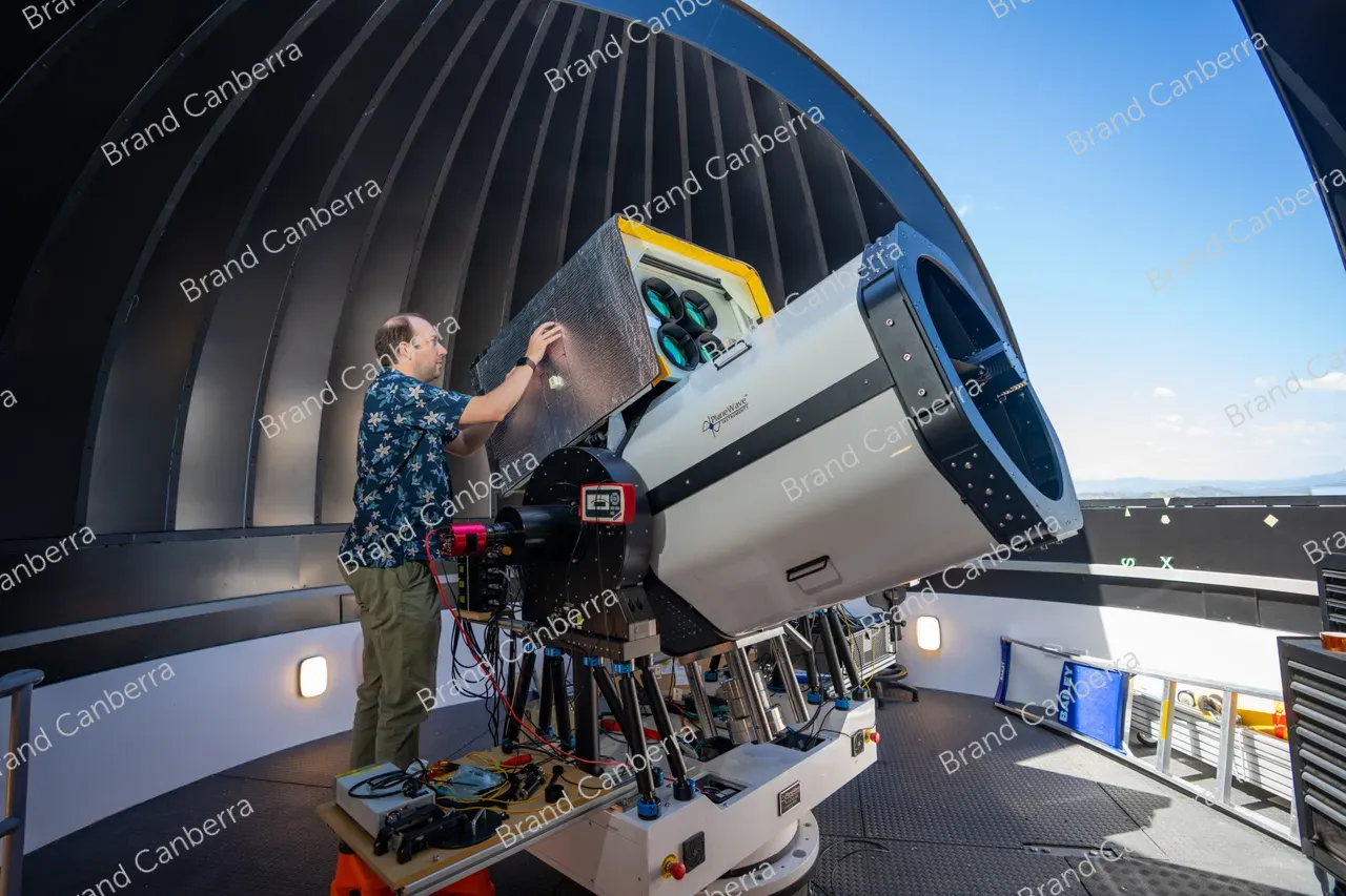 ANU Quantum Optical Ground Station