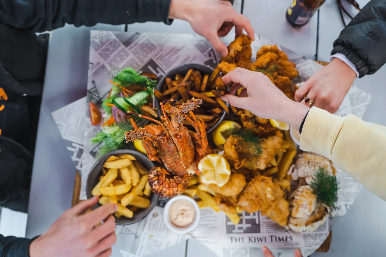 Seafood Platter at Coopers Catch