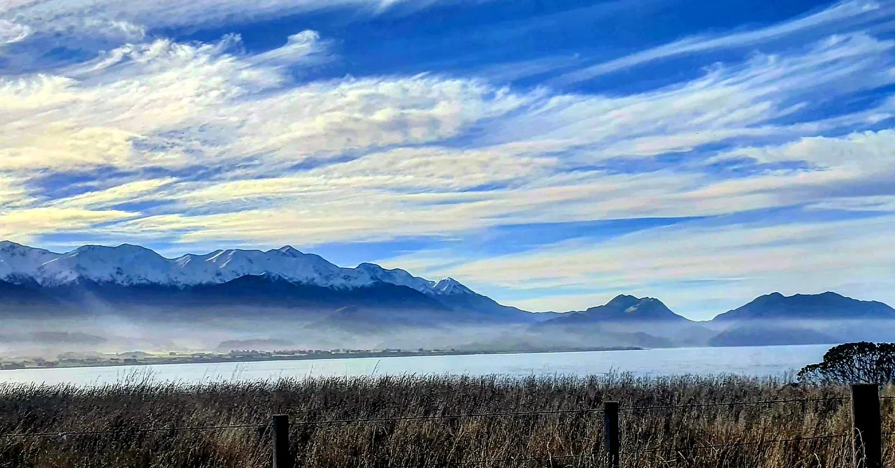 Mountains and sea