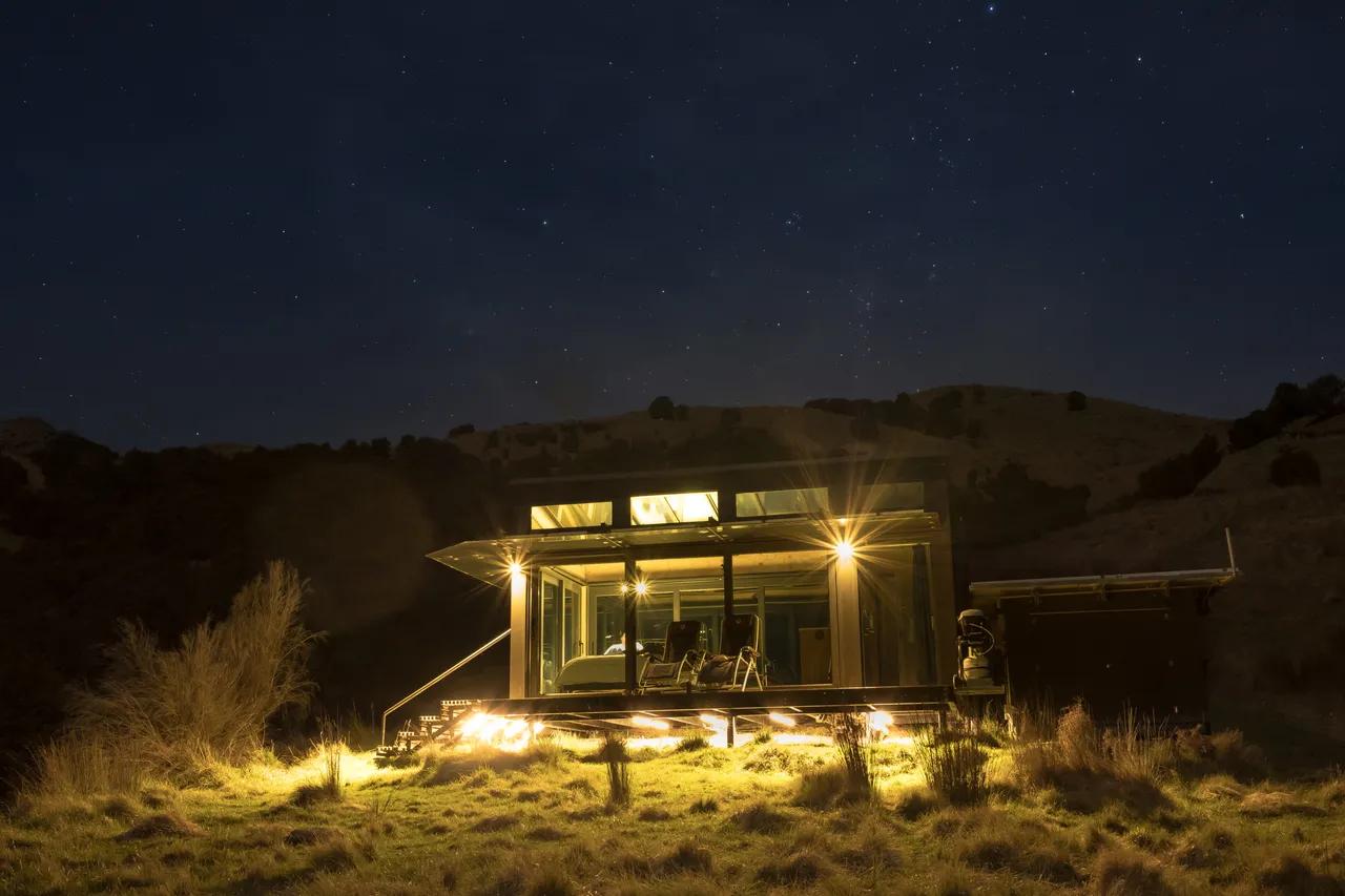 Kahutara PurePod - starry night skies
