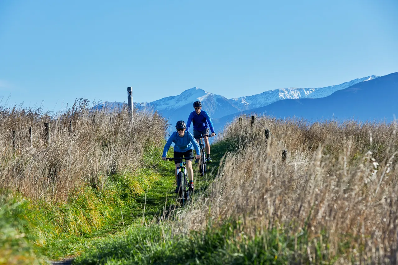Cycling Mountains fields