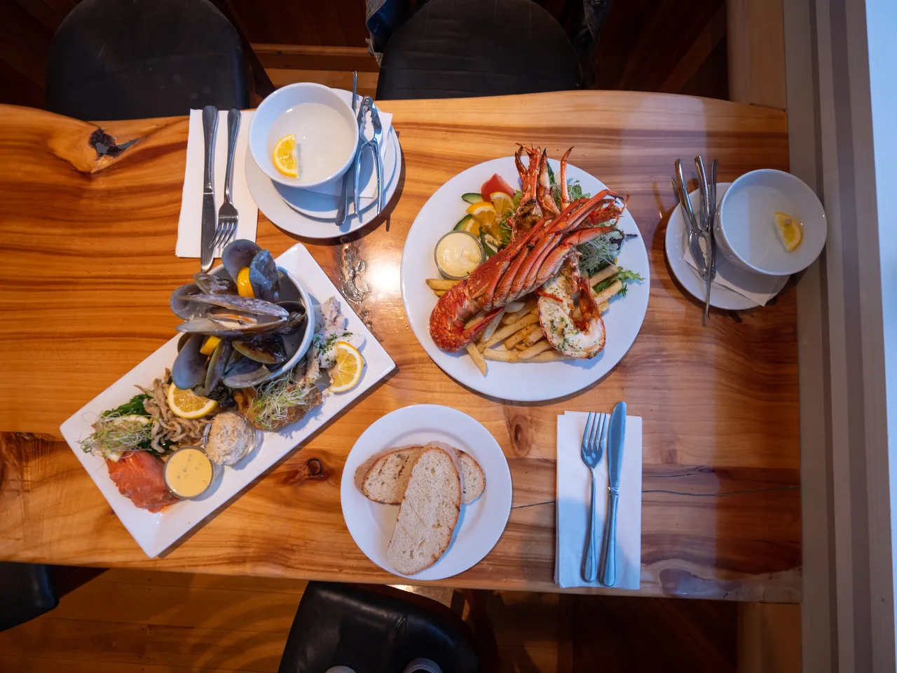 Pier Hotel Seafood Meal