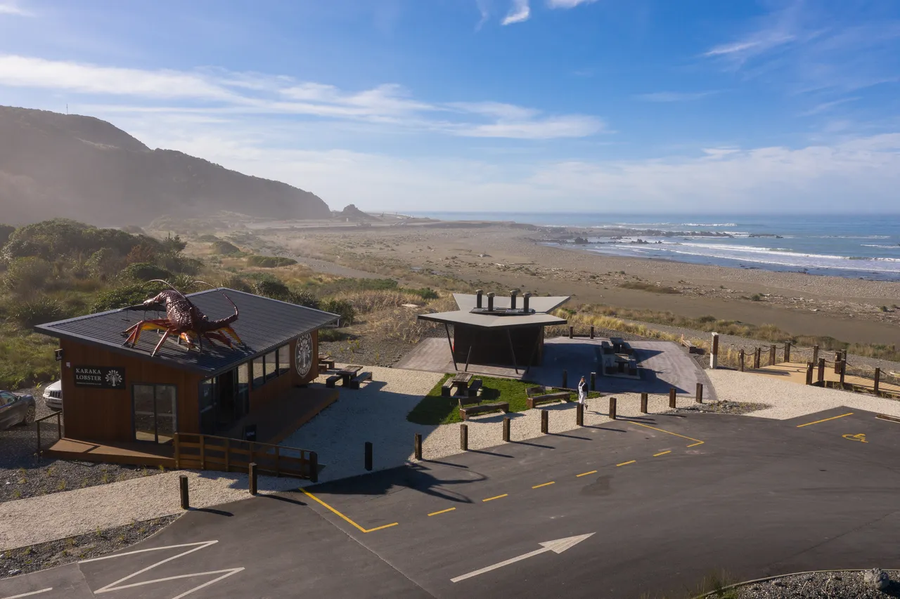 Karaka Lobster Building Coast Mountains