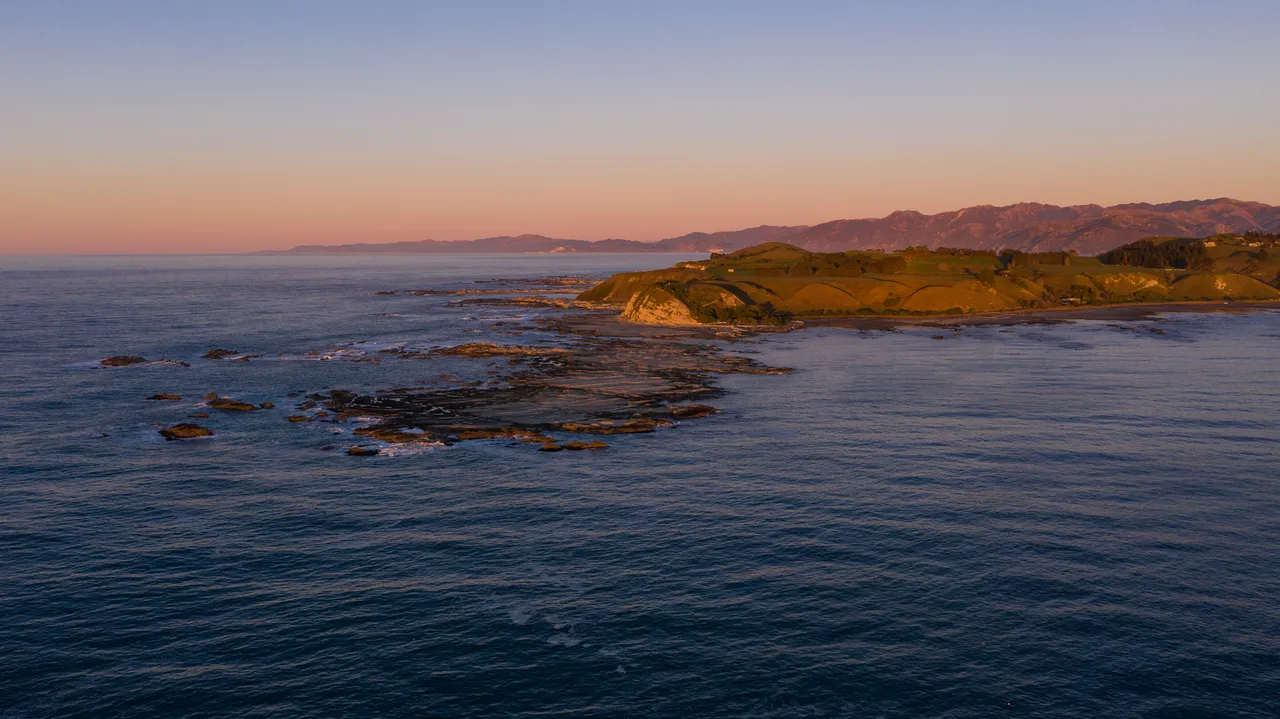 Peninsula Aerial View Offshore