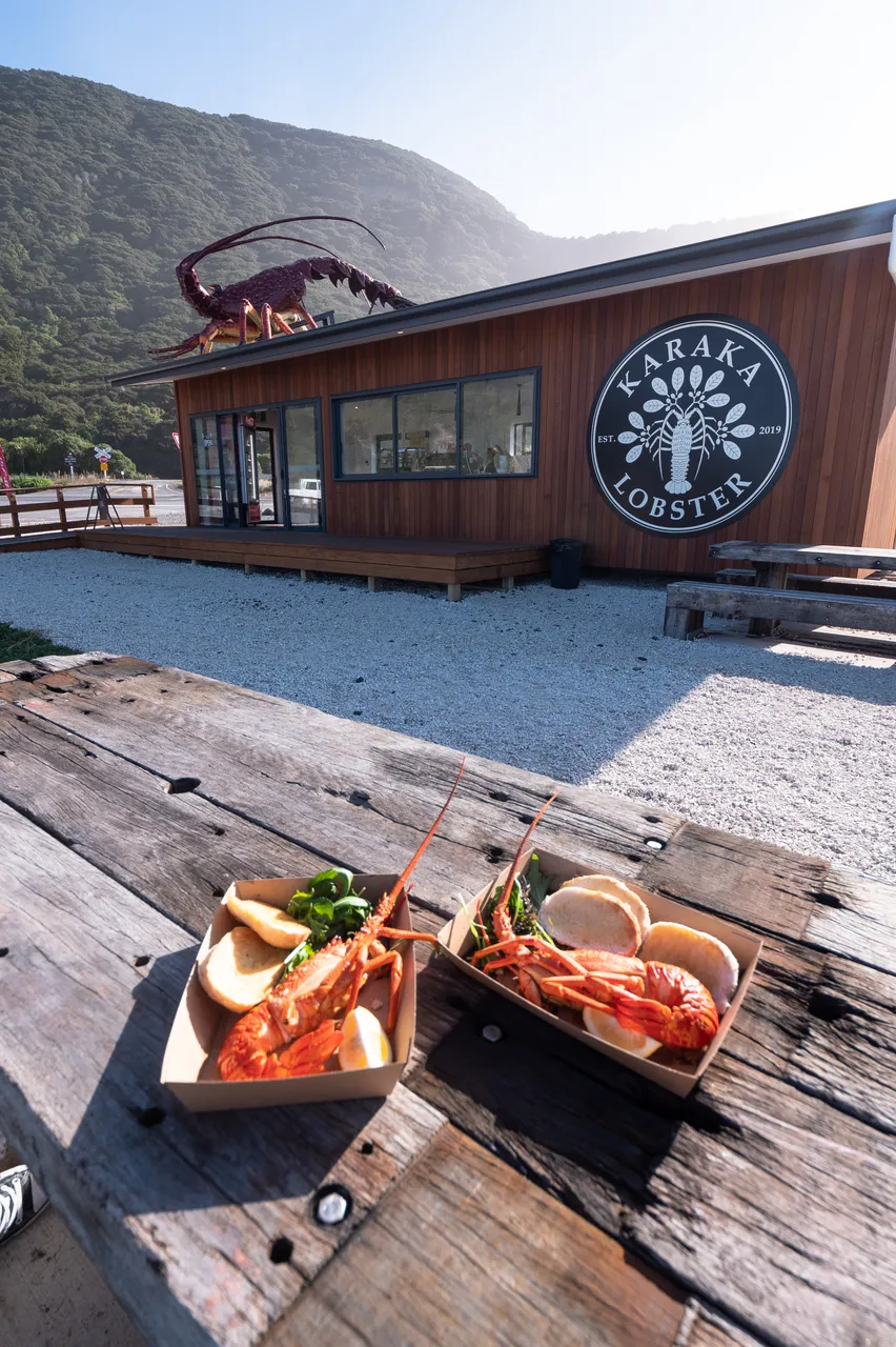 Karaka Lobster crayfish meal
