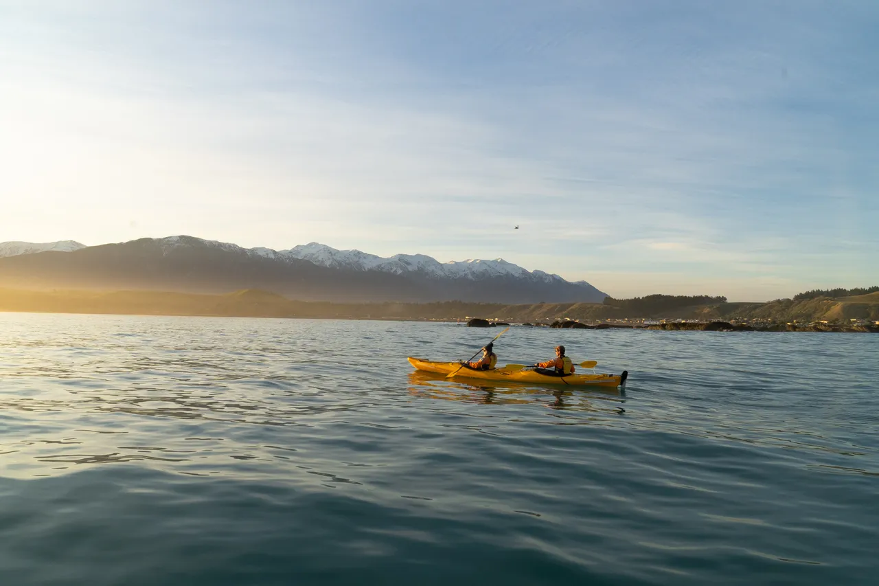 Kaikoura Kayaks Sunset