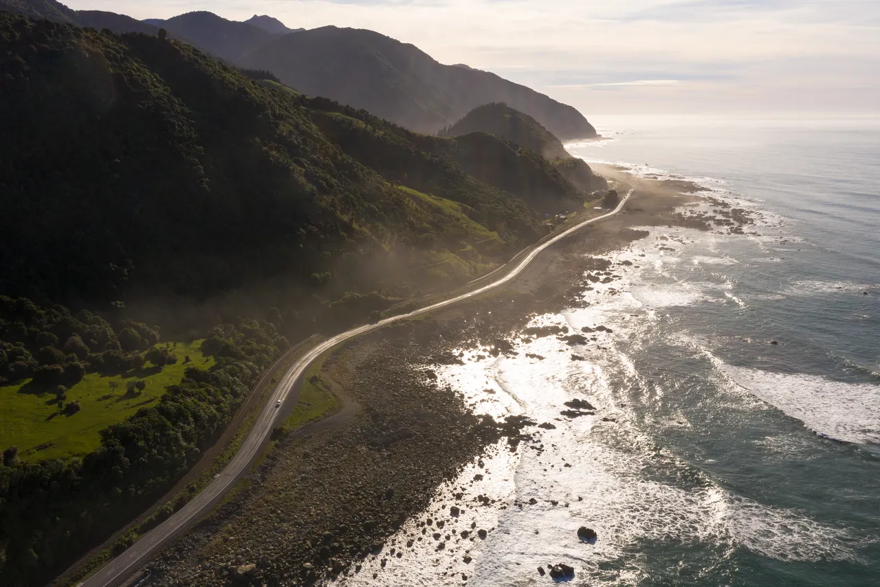 Kaikoura Coastal road