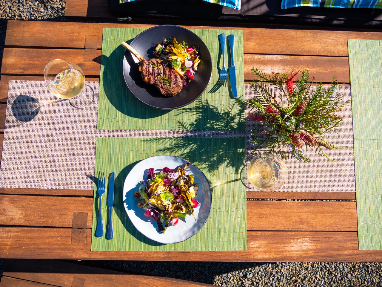 Hapuku Lodge & Tree Houses meal 2