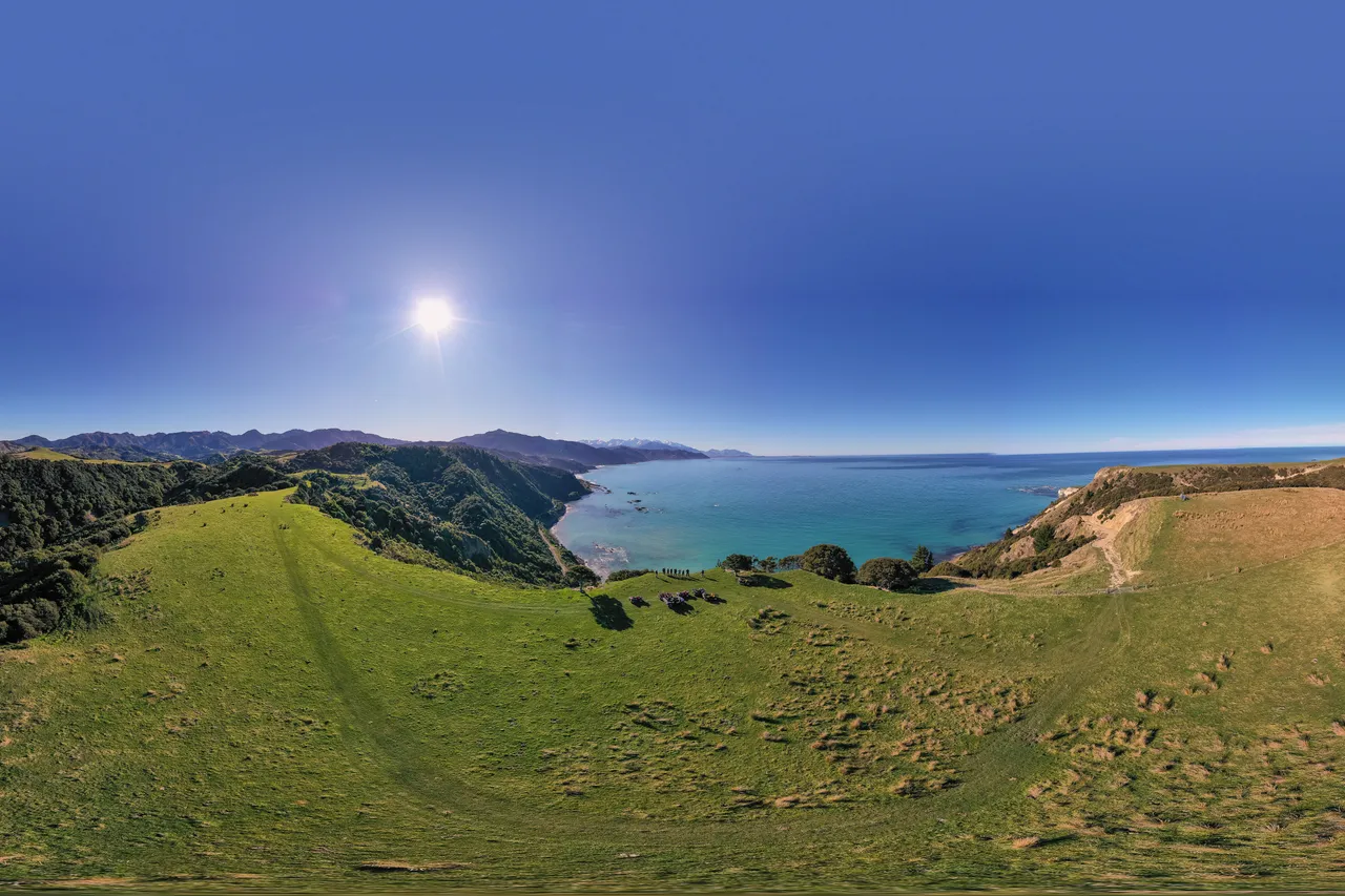 Glenstrae Coastal FishEye Panorama