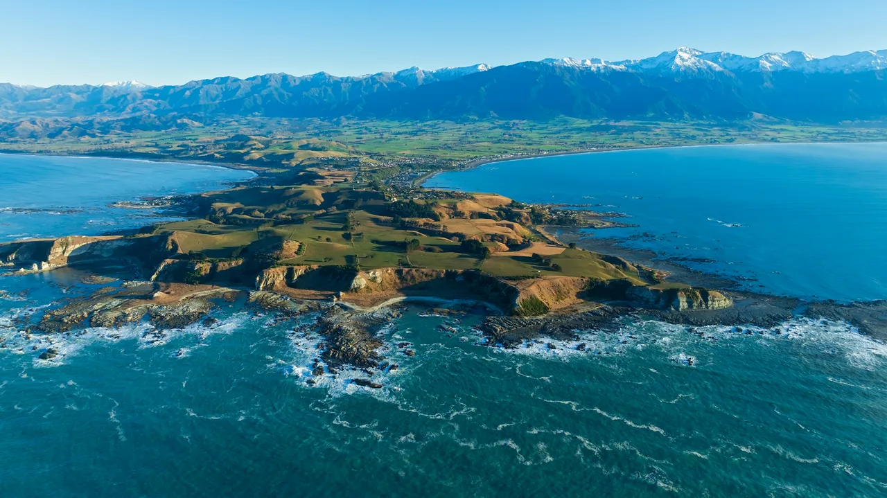 Birds Eye View of Kaikoura