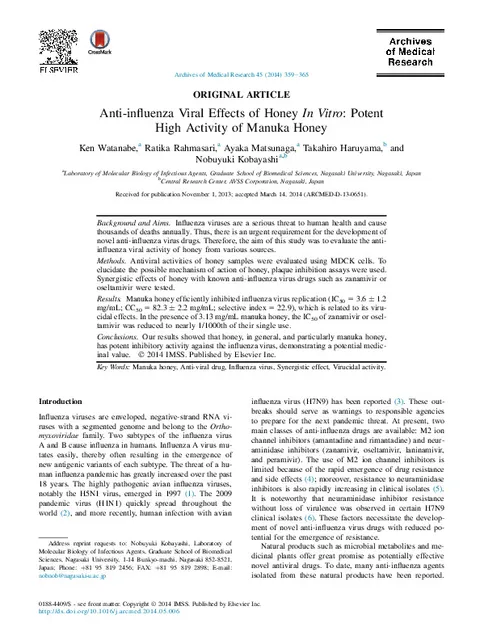 Anti-influenza-Viral-Effects-of-Honey-In-Vitro