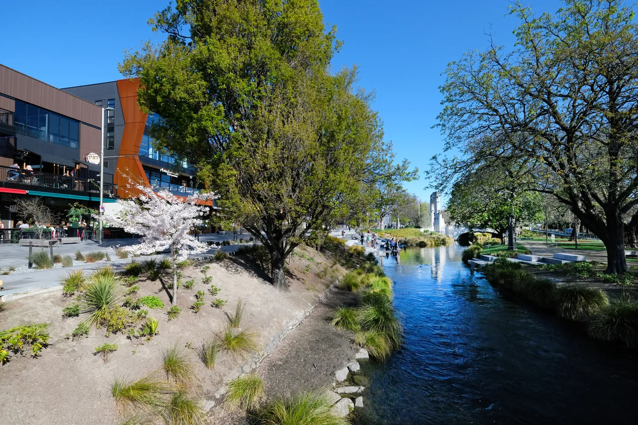 The Avon River Outside the Terrace