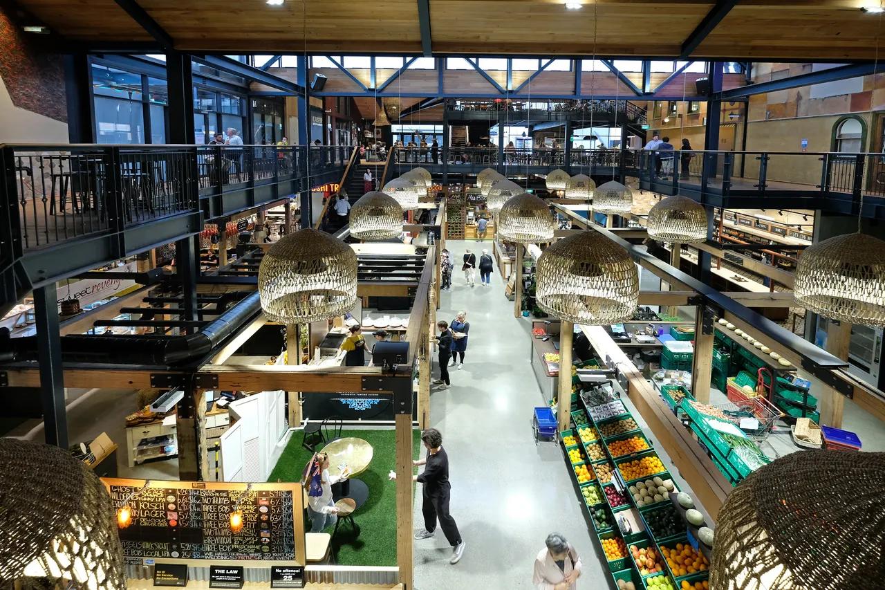 Riverside Market Interior