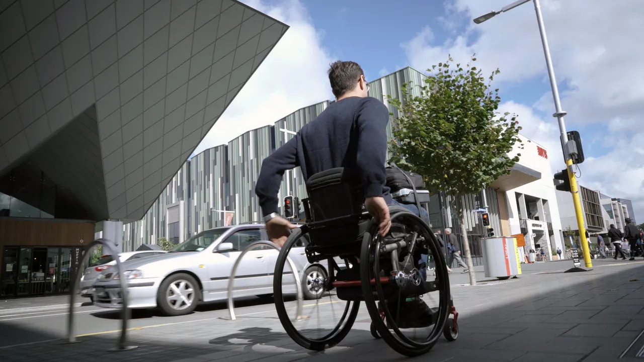 Adapdefy.- Man in Wheelchair 