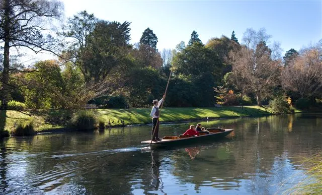 Punting on the Avon