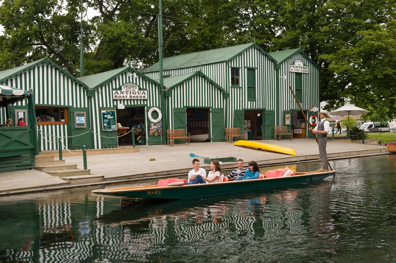 Punting on the Avon
