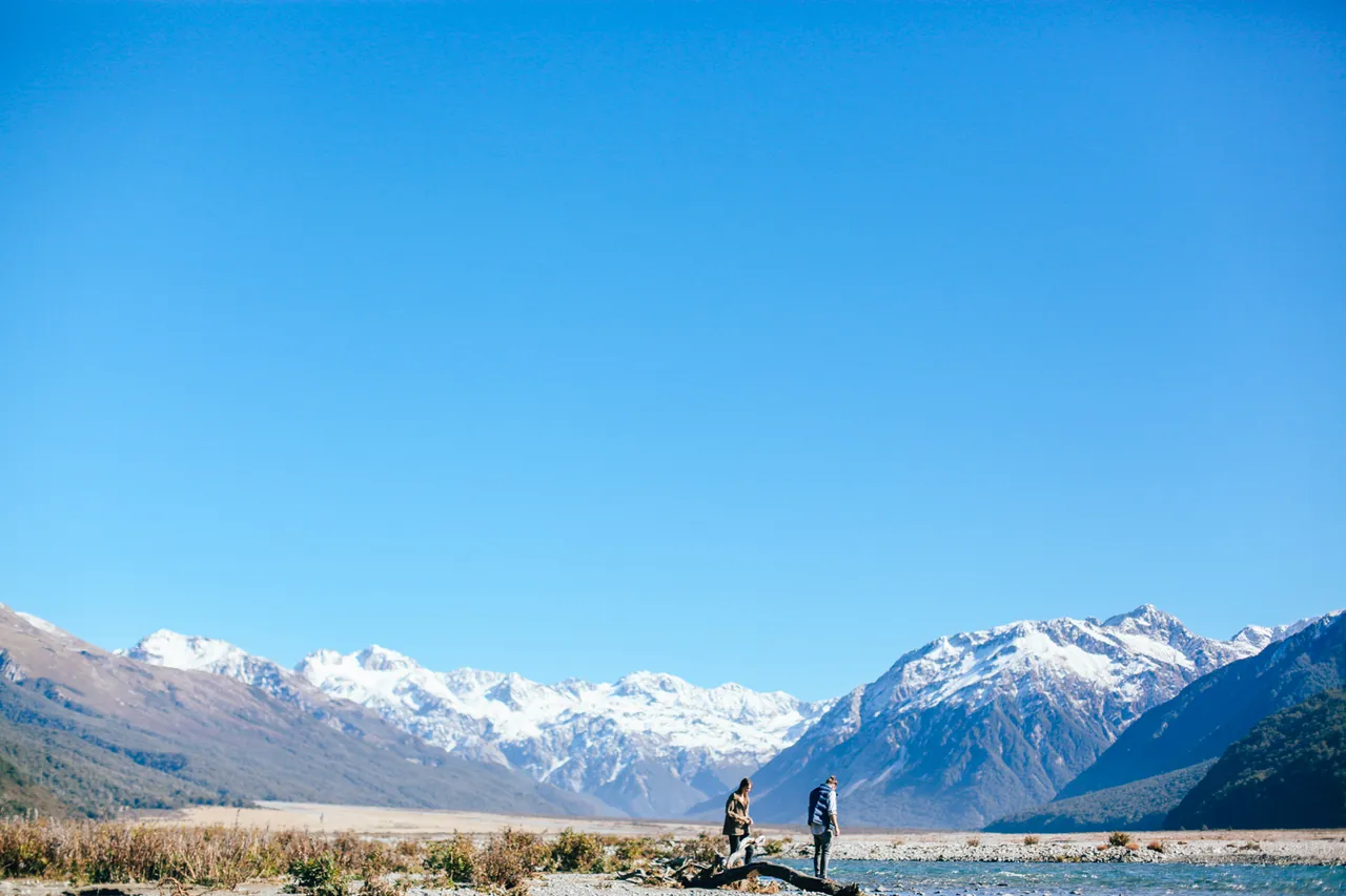 Landscape of the Waimakariri River