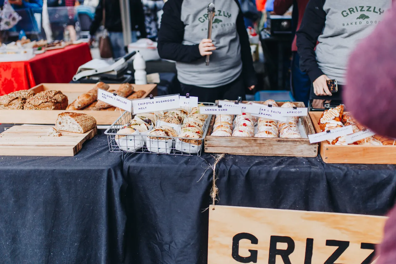 Stall at Riccarton House and Bush Market