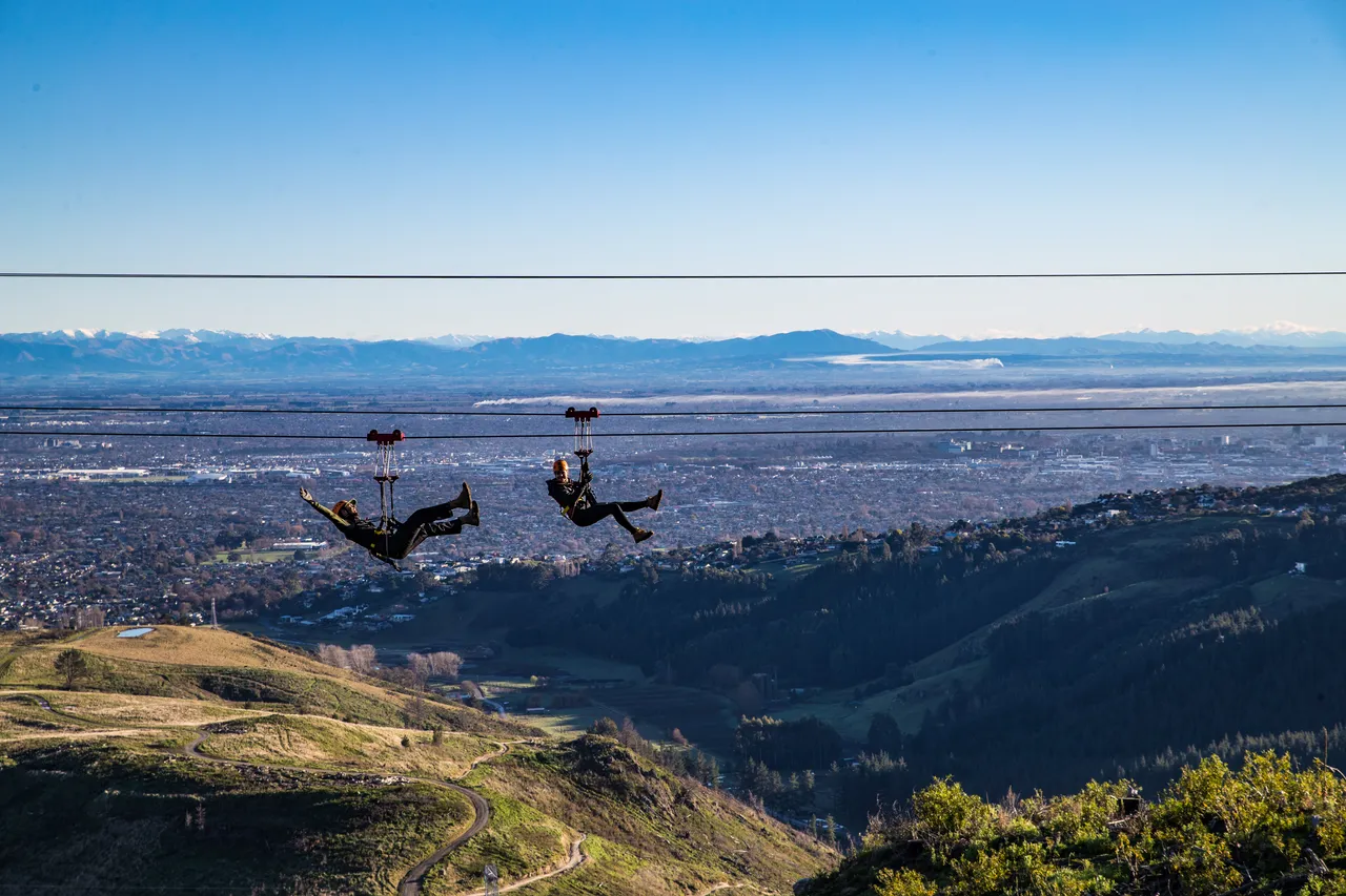 Ziplining