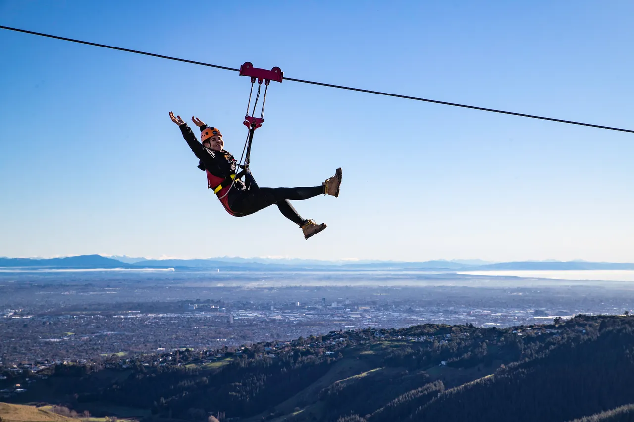 Christchurch Adventure Park zipline