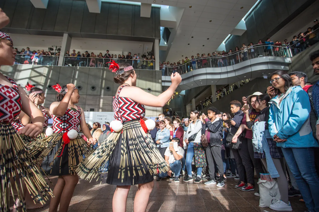 Kapa haka performance at Welcome Event